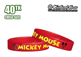 Mickey Mouse Red 1/2 Inch Child
