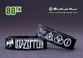 Led-Zeppelin Black-White 3/4 Inch