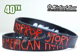 American Horror Story Black 1/2 Inch