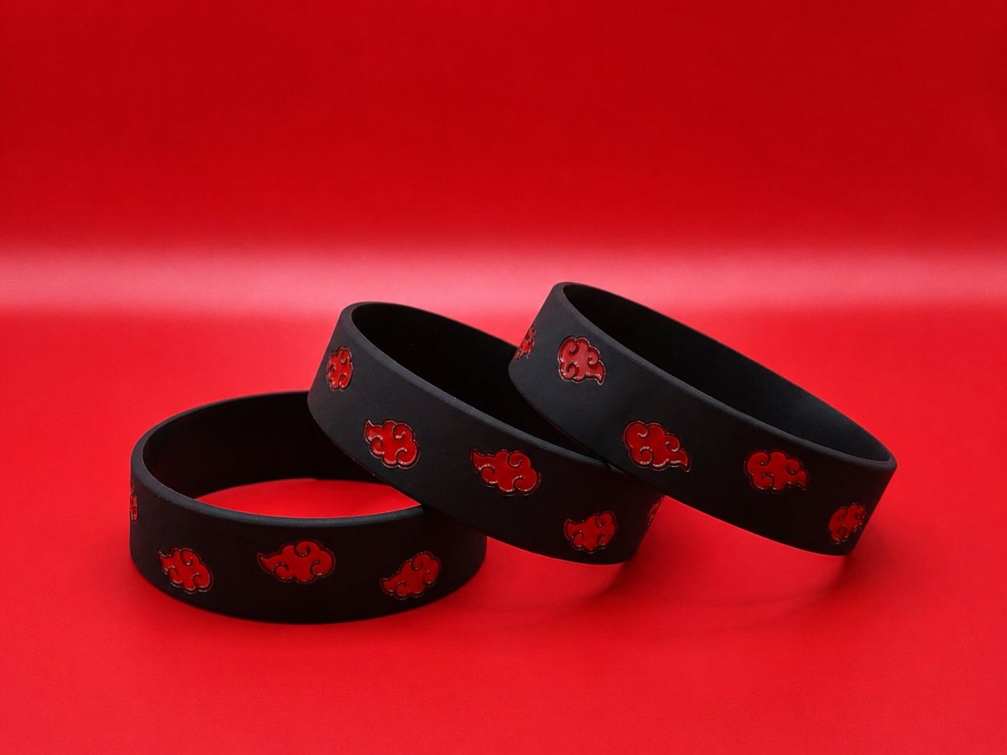 Akatsuki "Red Cloud" Black 3/4 inch
