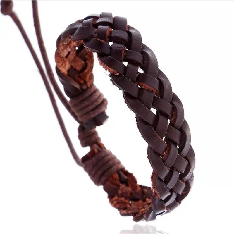 Classic Woven Leather Bracelet