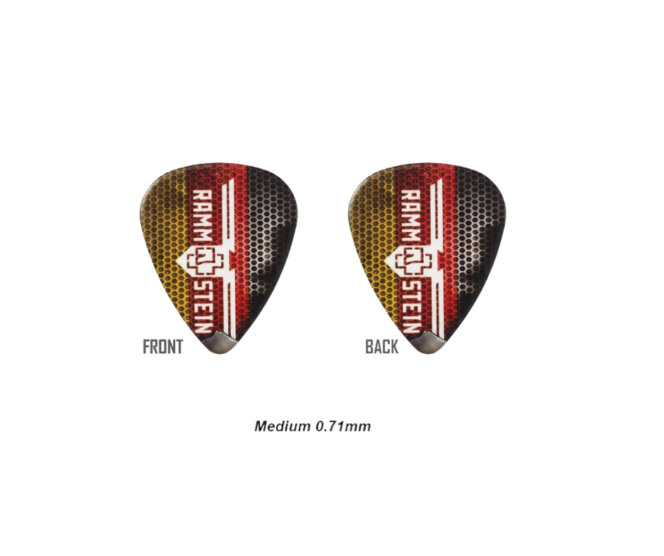 Rammstein Guitar Pick